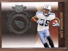 2010 Panini Plates and Patches Silver #96 Nate Washington