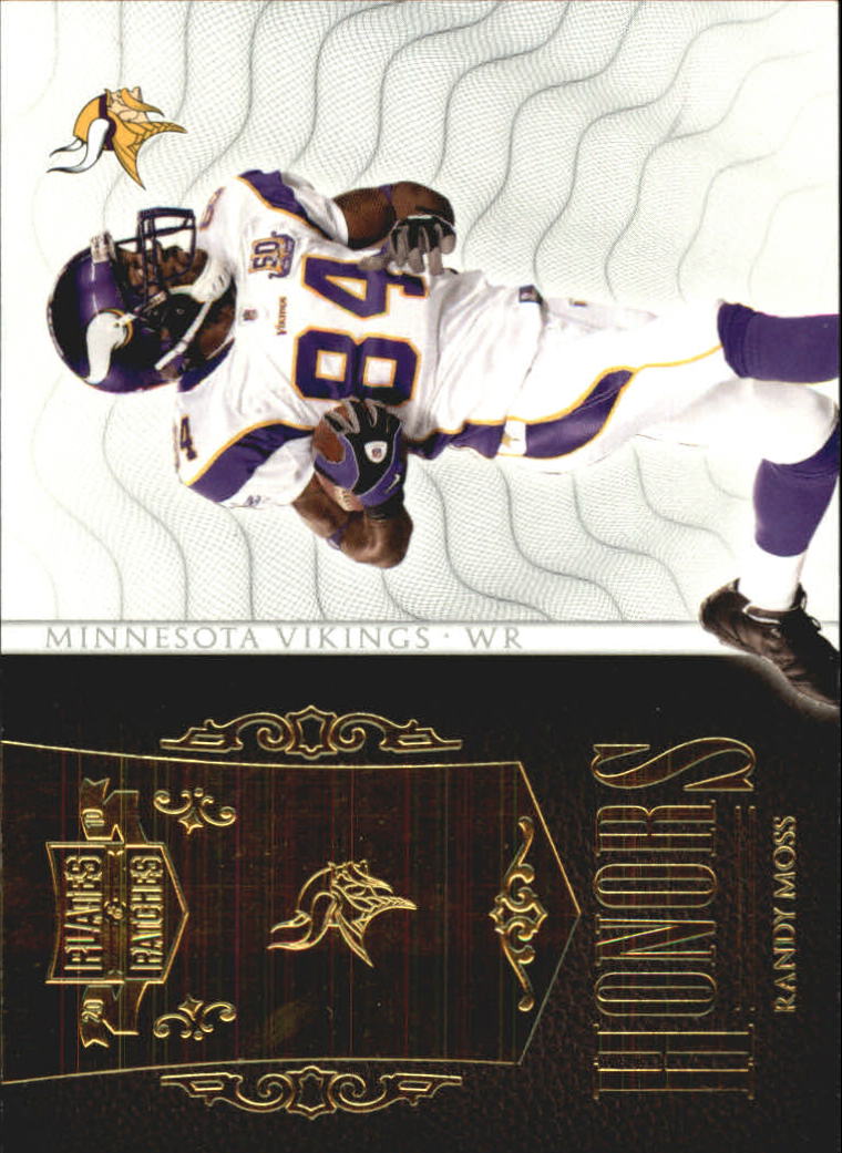 2010 Panini Plates and Patches Honors #6 Randy Moss