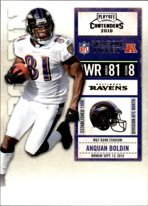 2010 Playoff Contenders #7 Anquan Boldin