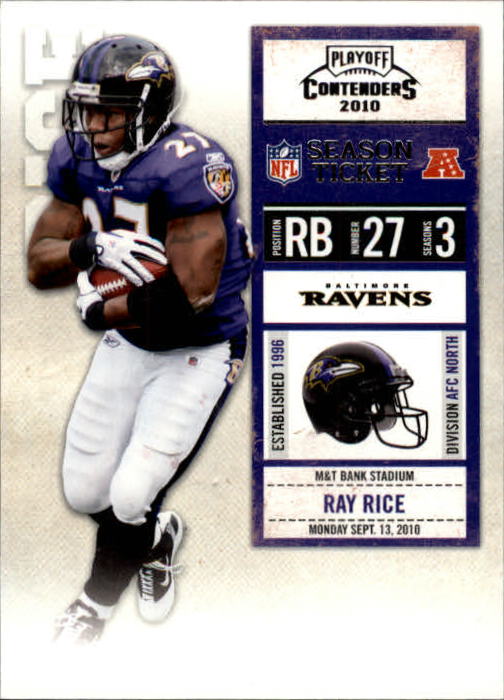 2010 Playoff Contenders #9 Ray Rice