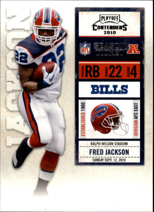 2010 Playoff Contenders #11 Fred Jackson