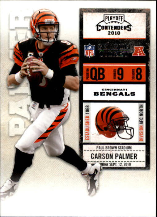 2010 Playoff Contenders #19 Carson Palmer