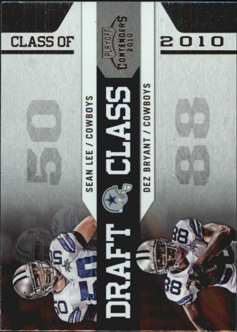 2010 Playoff Contenders Draft Class #25 Dez Bryant/Sean Lee