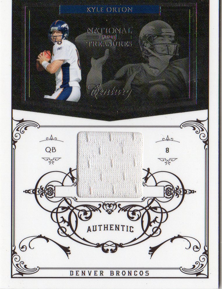 2010 Playoff National Treasures Century Material #45 Kyle Orton/99