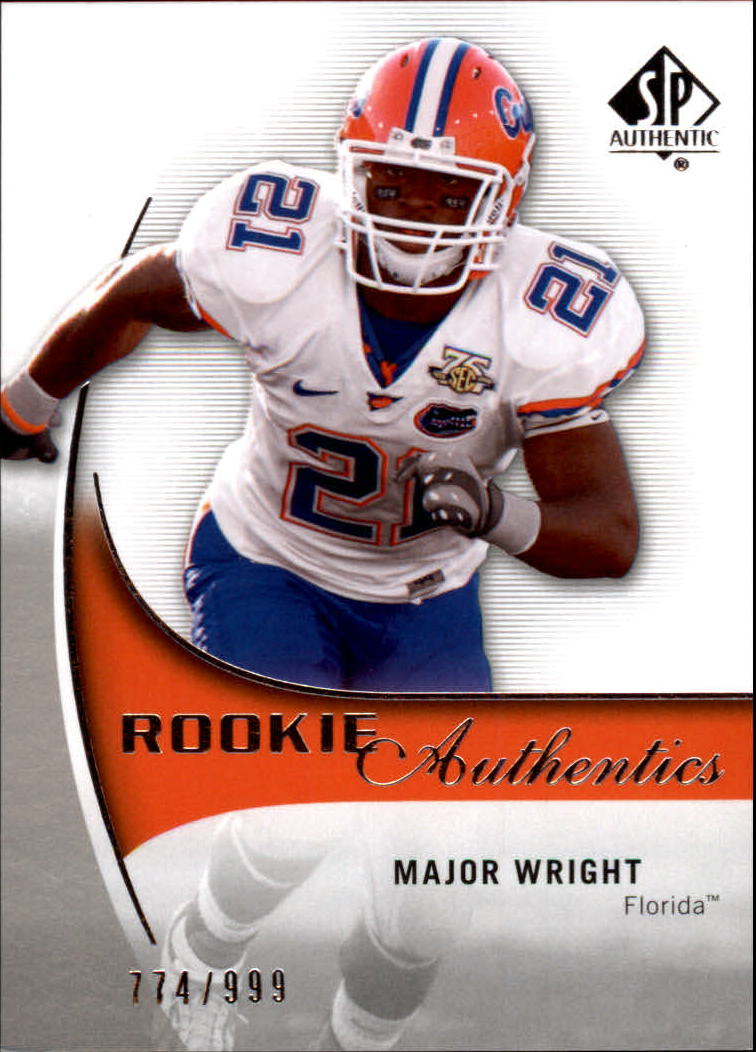2010 SP Authentic #230 Major Wright RC