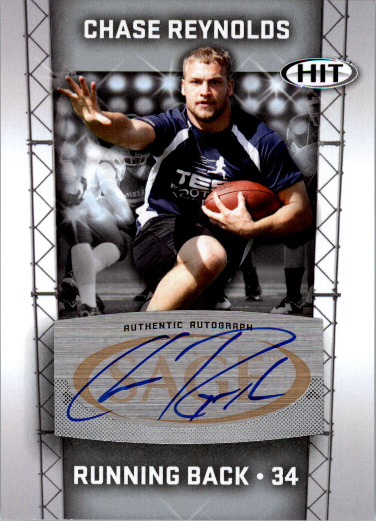 2011 SAGE HIT Autographs Silver #66 Chase Reynolds