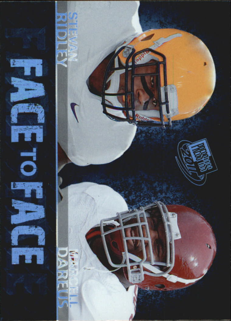 2011 Press Pass Face to Face #FF11 Marcell Dareus/Stevan Ridley