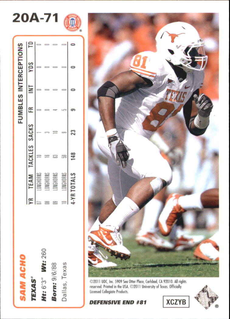 A6792- 2011 Upper Deck FB Assorted Insert Cards -You Pick- 15+ FREE US SHIP - Picture 69 of 426
