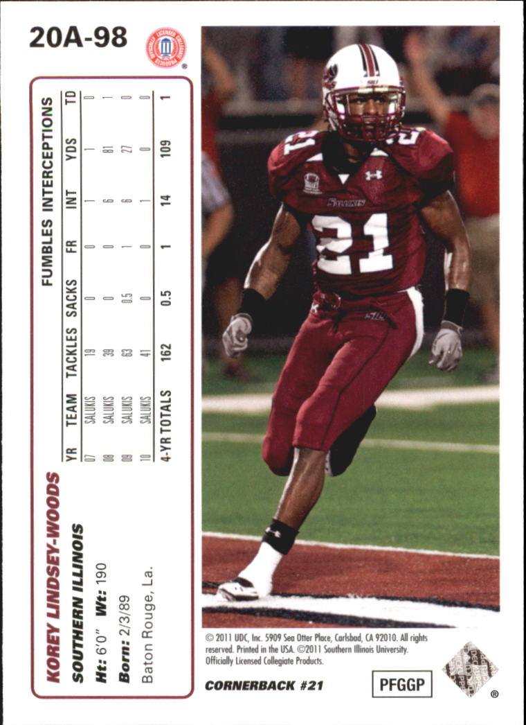 A6792- 2011 Upper Deck FB Assorted Insert Cards -You Pick- 15+ FREE US SHIP - Picture 105 of 426