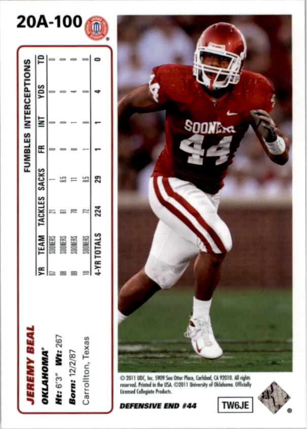 A6792- 2011 Upper Deck FB Assorted Insert Cards -You Pick- 15+ FREE US SHIP - Picture 109 of 426