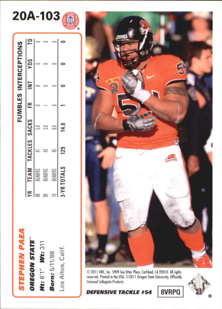 A6792- 2011 Upper Deck FB Assorted Insert Cards -You Pick- 15+ FREE US SHIP - Picture 113 of 426