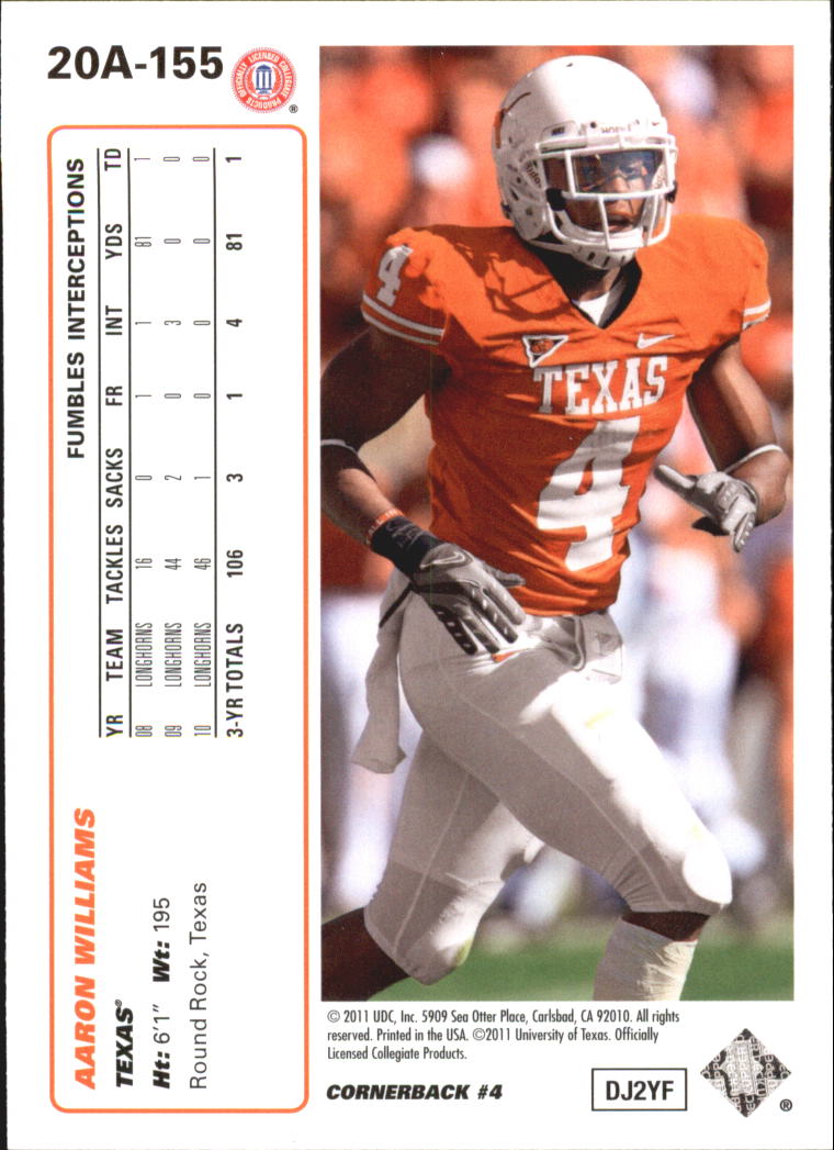 A6792- 2011 Upper Deck FB Assorted Insert Cards -You Pick- 15+ FREE US SHIP - Picture 193 of 426