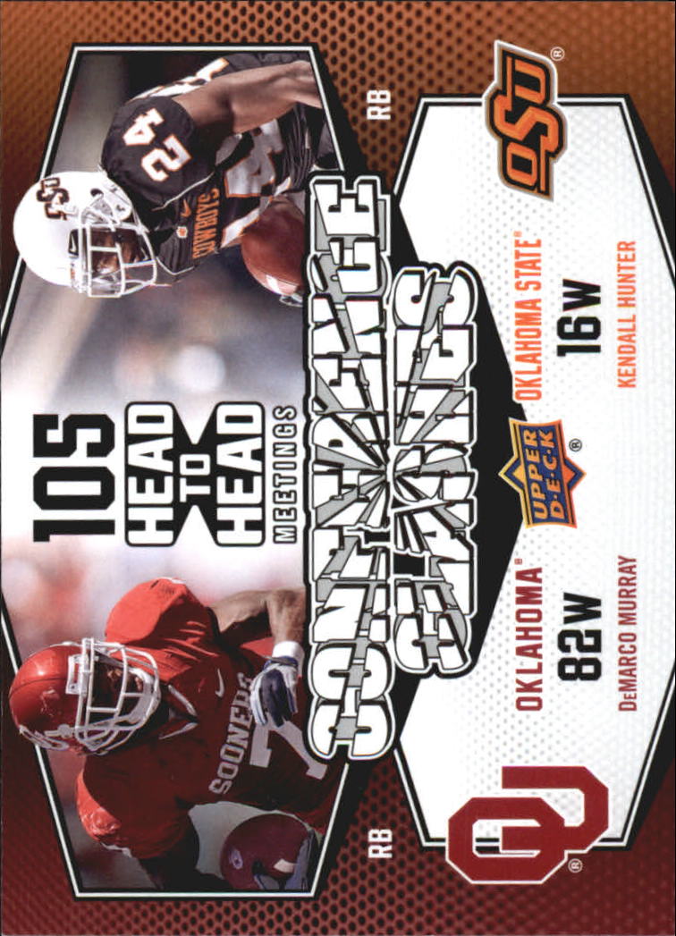 2011 Upper Deck Conference Clashes #CC13 Kendall Hunter/DeMarco Murray
