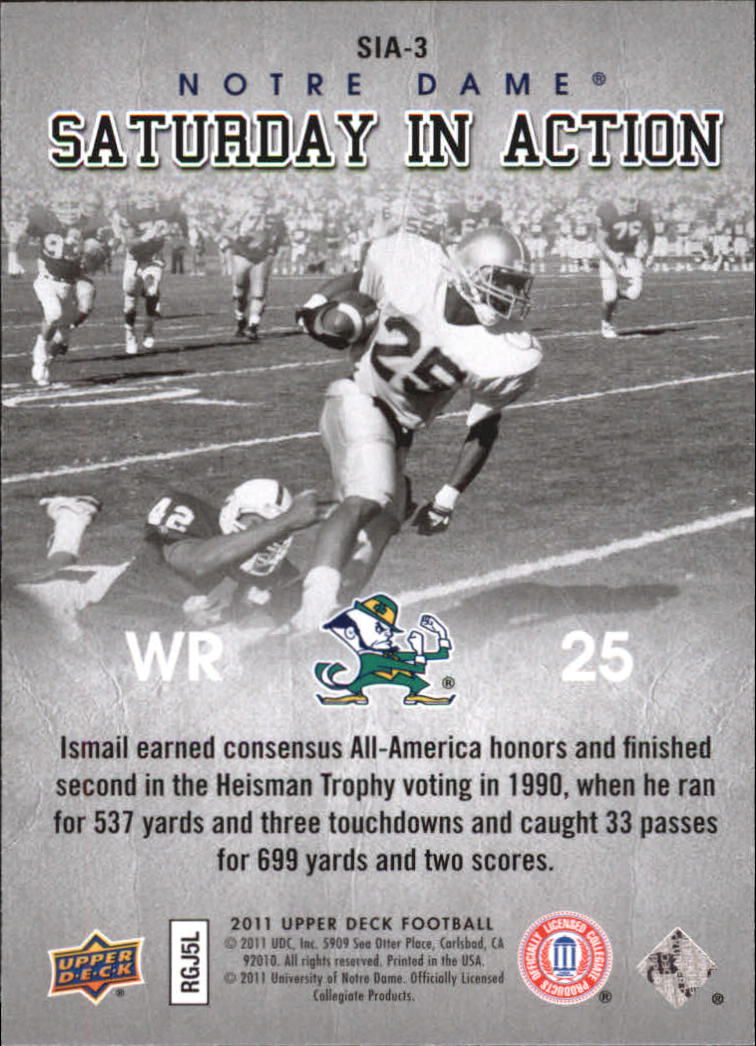 A6792- 2011 Upper Deck FB Assorted Insert Cards -You Pick- 15+ FREE US SHIP - Picture 404 of 426