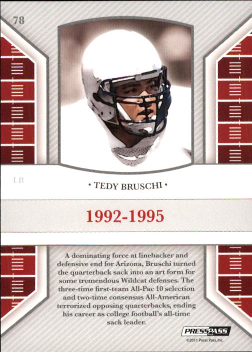 2011 Press Pass Legends Football Cards - Picture 13 of 21