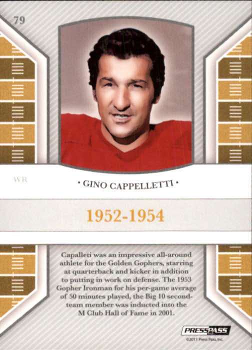 2011 Press Pass Legends Football Cards - Picture 15 of 21