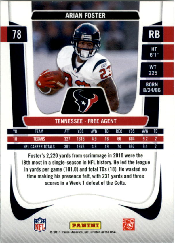 A7504- 2011 Prestige FB Card #s 1-250 +Rookies -You Pick- 15+ FREE US SHIP - Picture 155 of 473