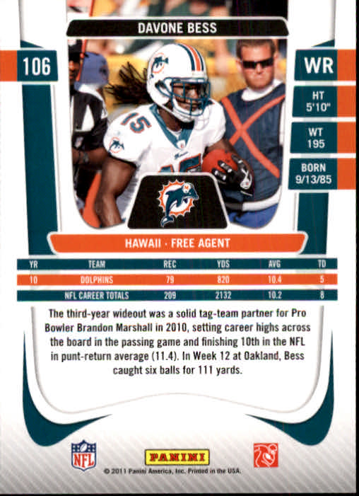 A7504- 2011 Prestige FB Card #s 1-250 +Rookies -You Pick- 15+ FREE US SHIP - Picture 211 of 473