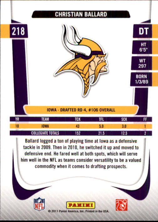 A7504- 2011 Prestige FB Card #s 1-250 +Rookies -You Pick- 15+ FREE US SHIP - Picture 421 of 473