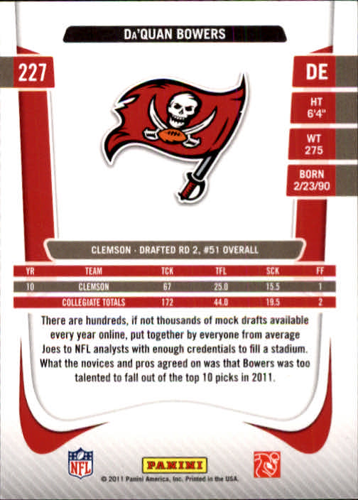 A7504- 2011 Prestige FB Card #s 1-250 +Rookies -You Pick- 15+ FREE US SHIP - Picture 435 of 473