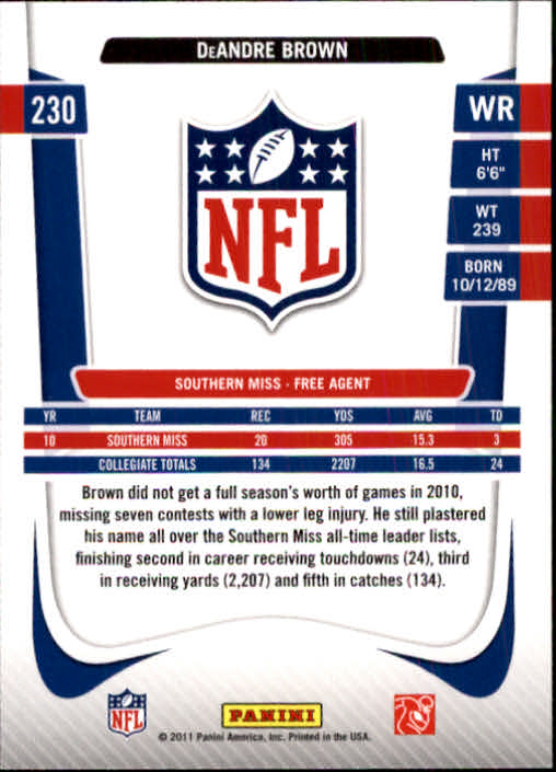 A7504- 2011 Prestige FB Card #s 1-250 +Rookies -You Pick- 15+ FREE US SHIP - Picture 441 of 473