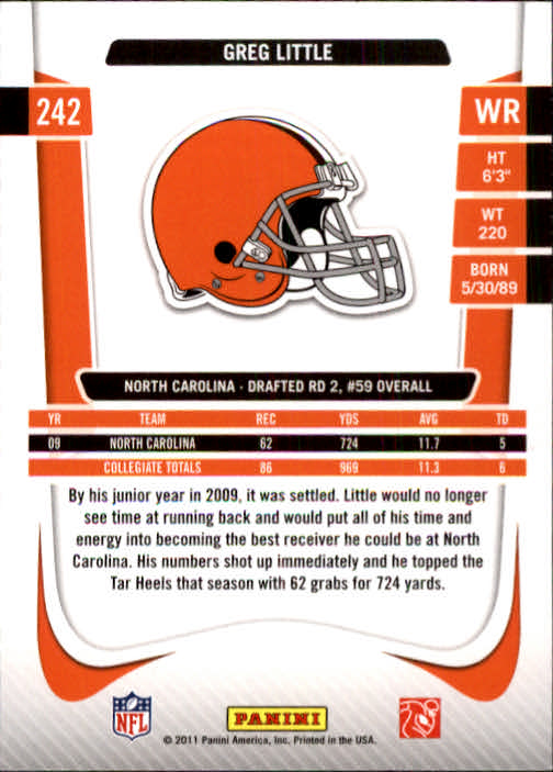 A7504- 2011 Prestige FB Card #s 1-250 +Rookies -You Pick- 15+ FREE US SHIP - Picture 457 of 473