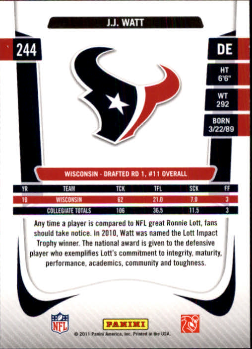 A7504- 2011 Prestige FB Card #s 1-250 +Rookies -You Pick- 15+ FREE US SHIP - Picture 461 of 473