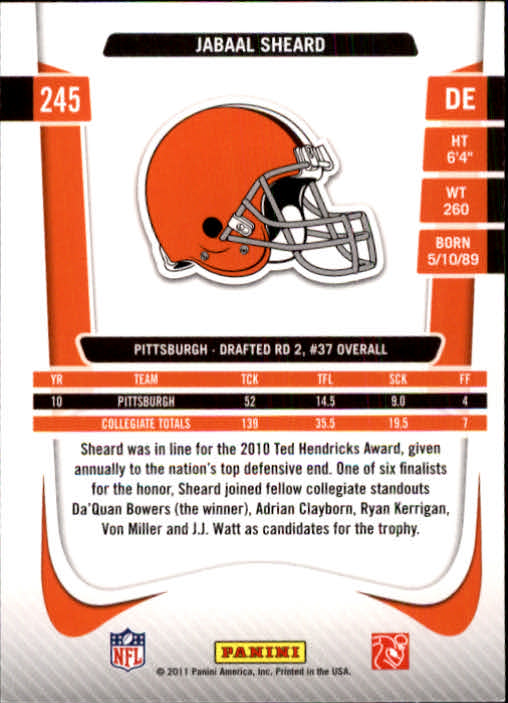 A7504- 2011 Prestige FB Card #s 1-250 +Rookies -You Pick- 15+ FREE US SHIP - Picture 463 of 473
