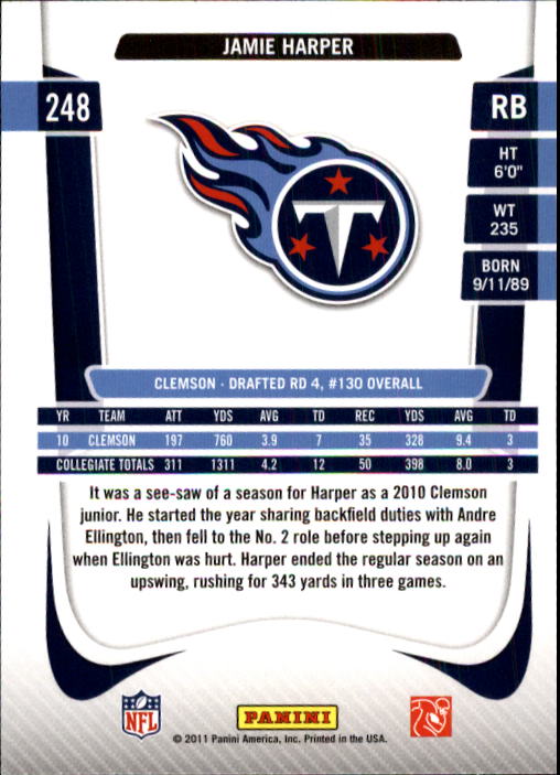 A7504- 2011 Prestige FB Card #s 1-250 +Rookies -You Pick- 15+ FREE US SHIP - Picture 469 of 473
