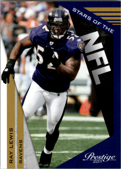 2011 Prestige Stars of the NFL #41 Ray Lewis