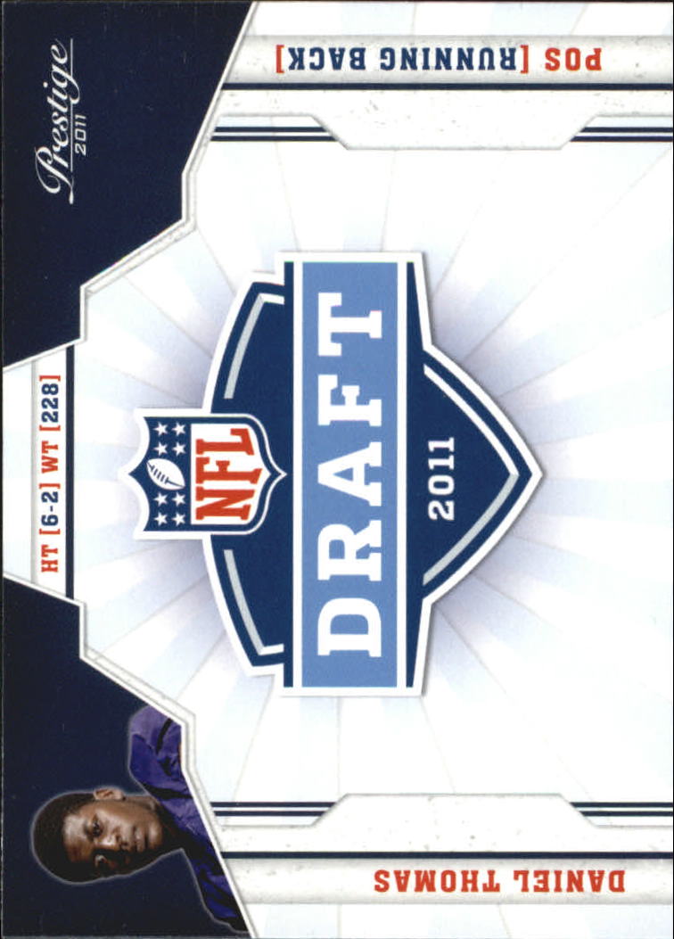 2011 Prestige NFL Draft #8 Daniel Thomas