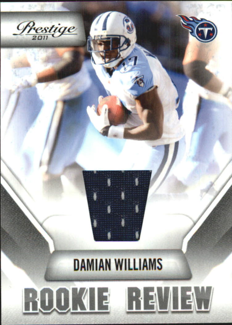 2011 Prestige Rookie Review Materials #8 Damian Williams