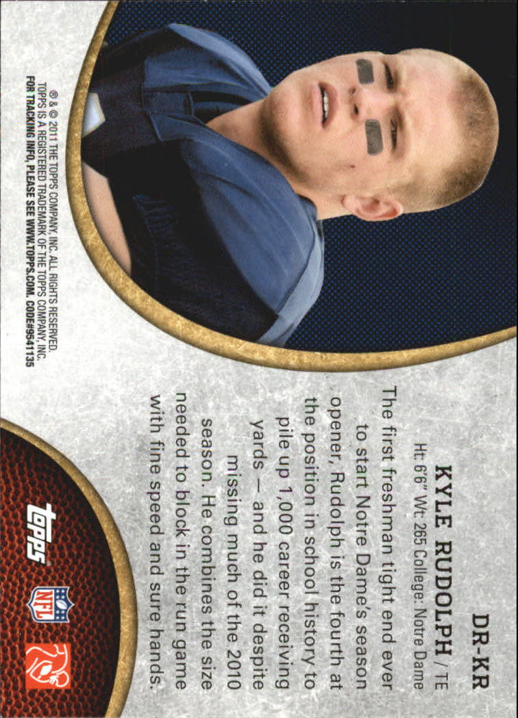 2011 Topps Rising Rookies Football NFL Draft Rookie Insert Singles - You Choose - Picture 35 of 58