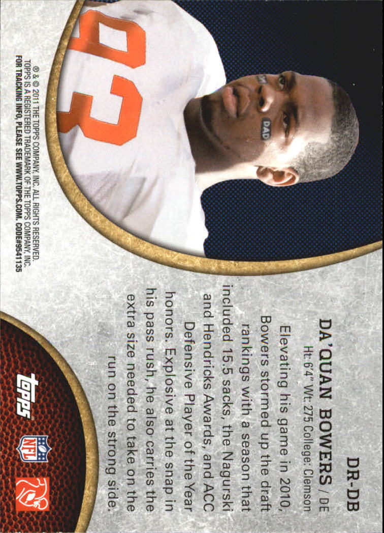 2011 Topps Rising Rookies Football NFL Draft Rookie Insert Singles - You Choose - Picture 13 of 58