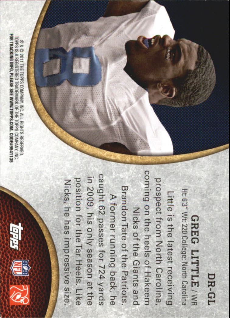 2011 Topps Rising Rookies Football NFL Draft Rookie Insert Singles - You Choose - Picture 19 of 58