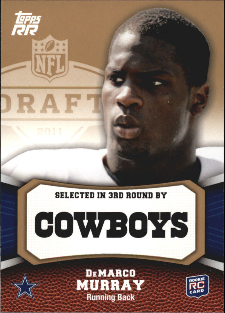 2011 Topps Rising Rookies Gold #132 DeMarco Murray
