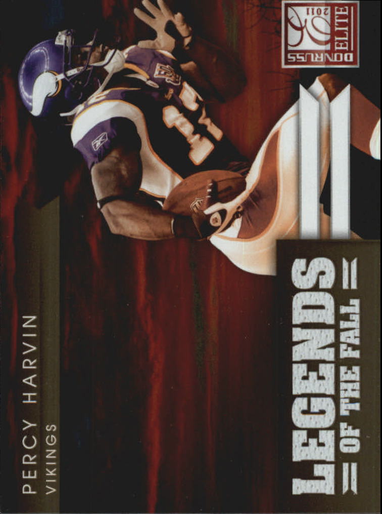 2011 Donruss Elite Legends of the Fall Gold #18 Percy Harvin