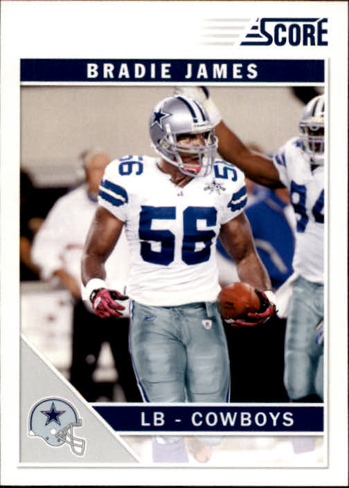 2011 Score #75 Bradie James