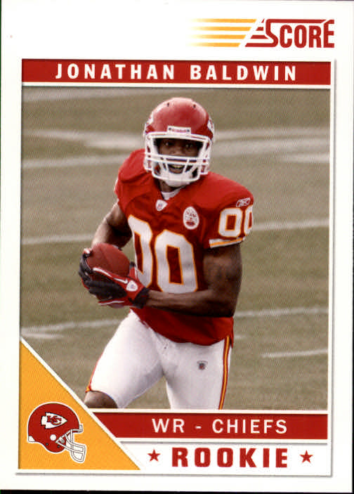 2011 Score #348A Jonathan Baldwin RC/(ball in both hands)