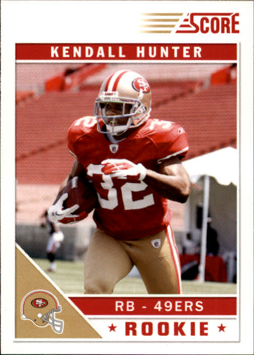 2011 Score #354A Kendall Hunter RC/(left arm at chest)