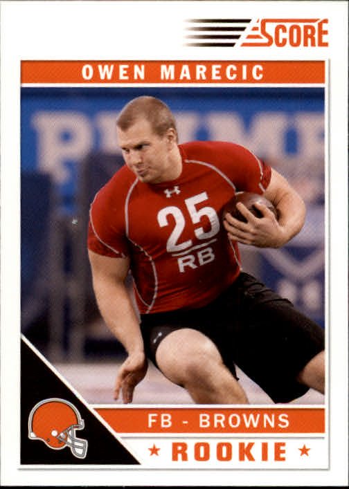 2011 Score #370 Owen Marecic RC