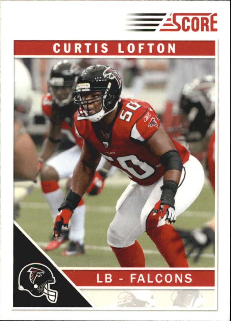 2011 Score Glossy #11 Curtis Lofton