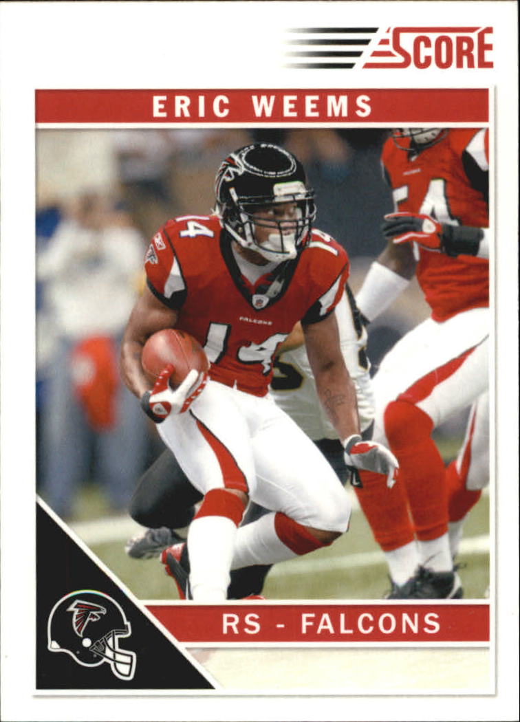 2011 Score Glossy #12 Eric Weems