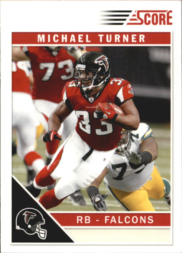 2011 Score Glossy #17 Michael Turner