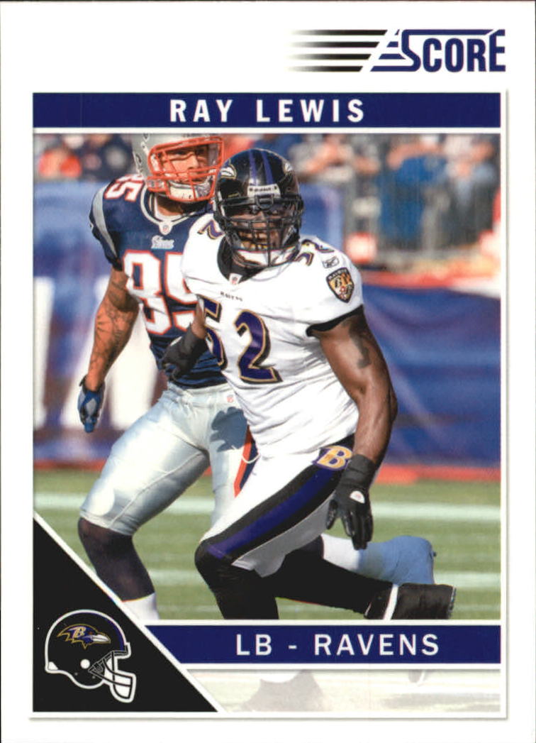 2011 Score Glossy #26 Ray Lewis