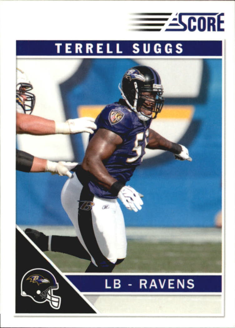 2011 Score Glossy #28 Terrell Suggs