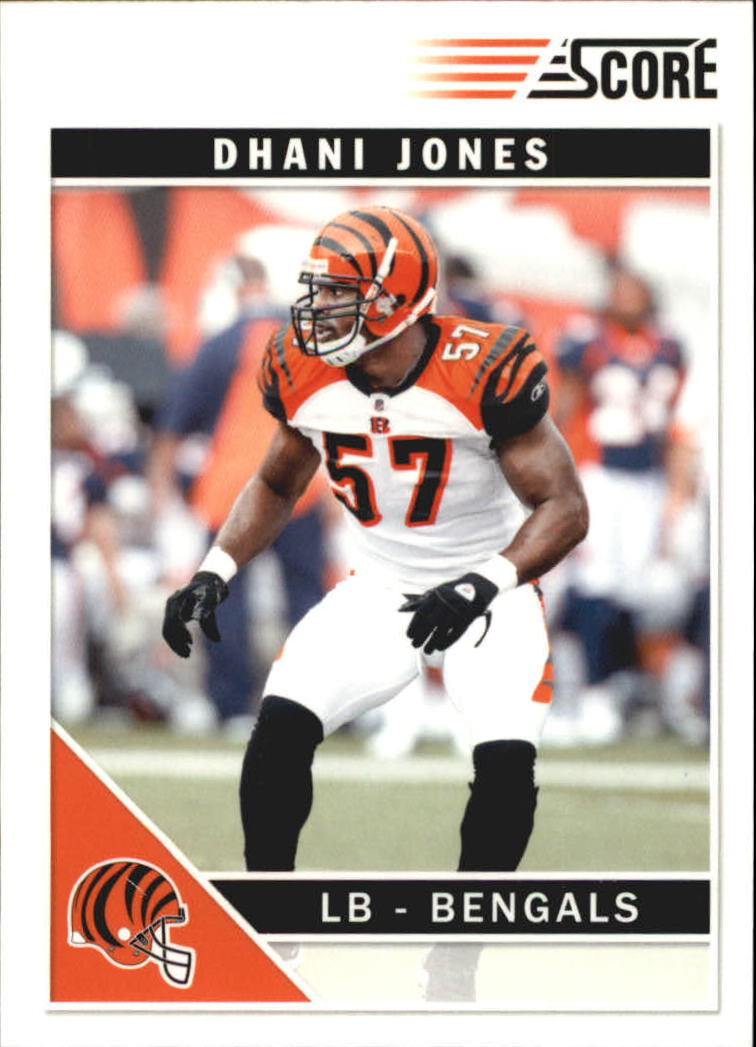 2011 Score Glossy #61 Dhani Jones