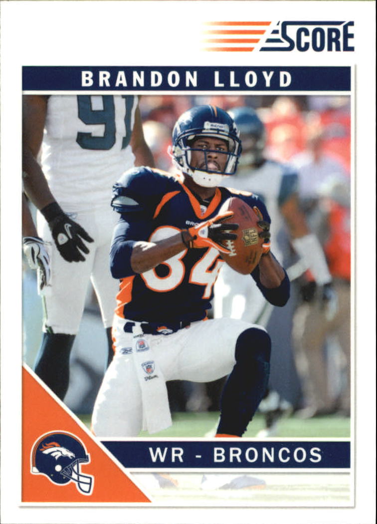 2011 Score Glossy #84 Brandon Lloyd