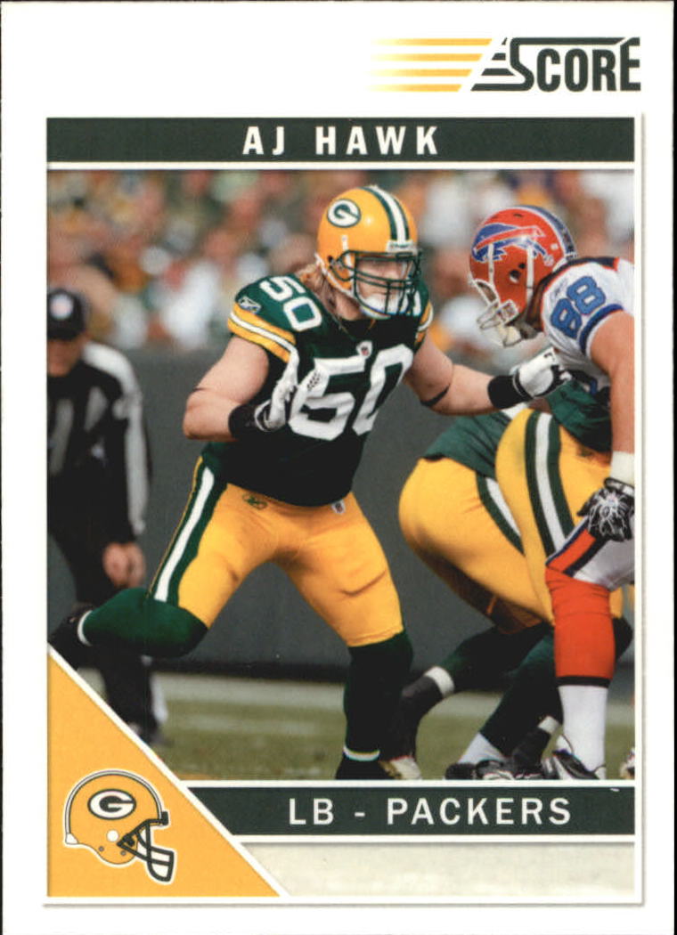 2011 Score Glossy #102 A.J. Hawk