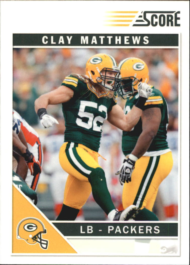 2011 Score Glossy #105 Clay Matthews